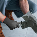 3 a 10 pares de luvas de trabalho pretas