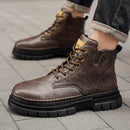 Botas masculinas estilo retrô