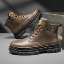 Botas masculinas estilo retrô
