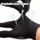 Luvas de nylon respiráveis e antiderrapantes