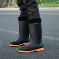 Botas de chuva masculinas de cano alto