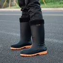 Botas de chuva masculinas de cano alto