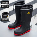 Botas de chuva masculinas de cano alto