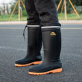 Botas de chuva masculinas de cano alto