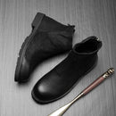 Botas Chelsea de couro genuíno