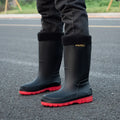 Botas de chuva masculinas de cano alto