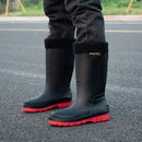 Botas de chuva masculinas de cano alto