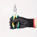 3 a 10 pares de luvas de trabalho pretas