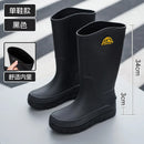 Botas de chuva masculinas de cano alto