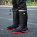 Botas de chuva masculinas de cano alto